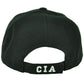CIA Central Intelligence Agency Crime Law Enforcement Hat Cap Black Curved Bill