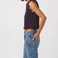 Amo - Denim Sleeveless Babe Tee