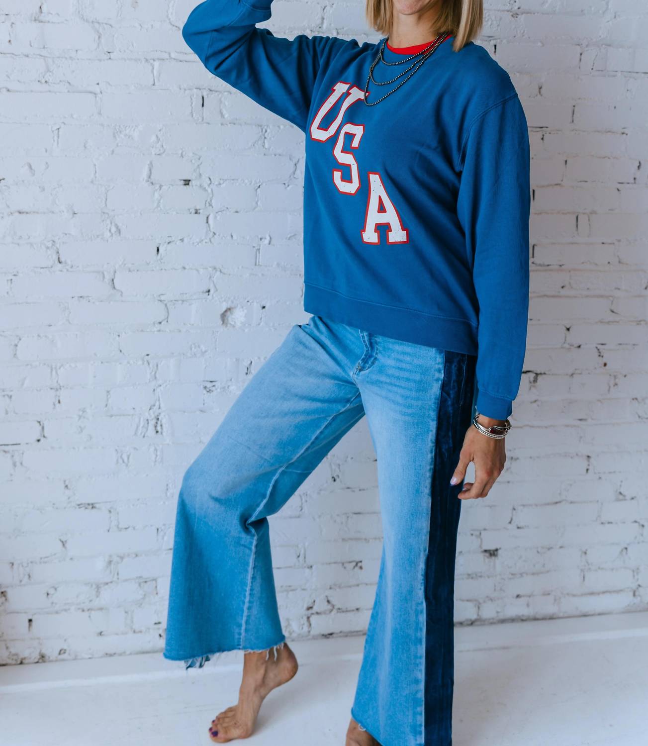 Z Supply - AMERICANA SWEATSHIRT