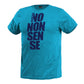 Salming No Nonsense Tee SR Cyan Blue Medium Blue Size Medium