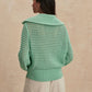 Varley - Eloise Full Zip Knit Sweatshirt
