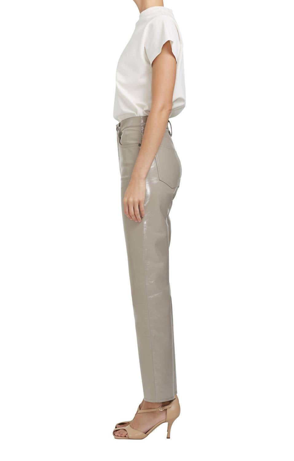 Agolde - 90’s Pinch Waist Leather Pants