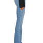 L'Agence - Ruth High Rise Straight Leg Jeans