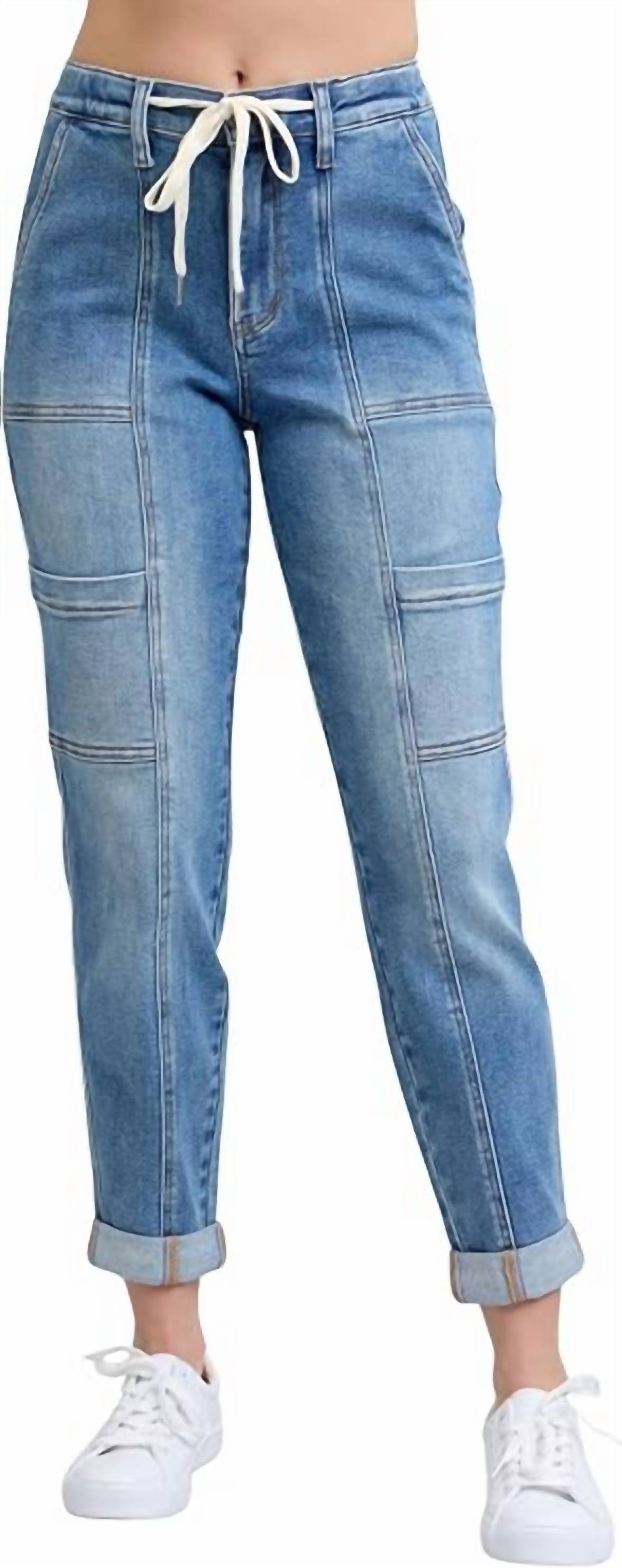 Judy Blue - Cuffed Cargo Jogger