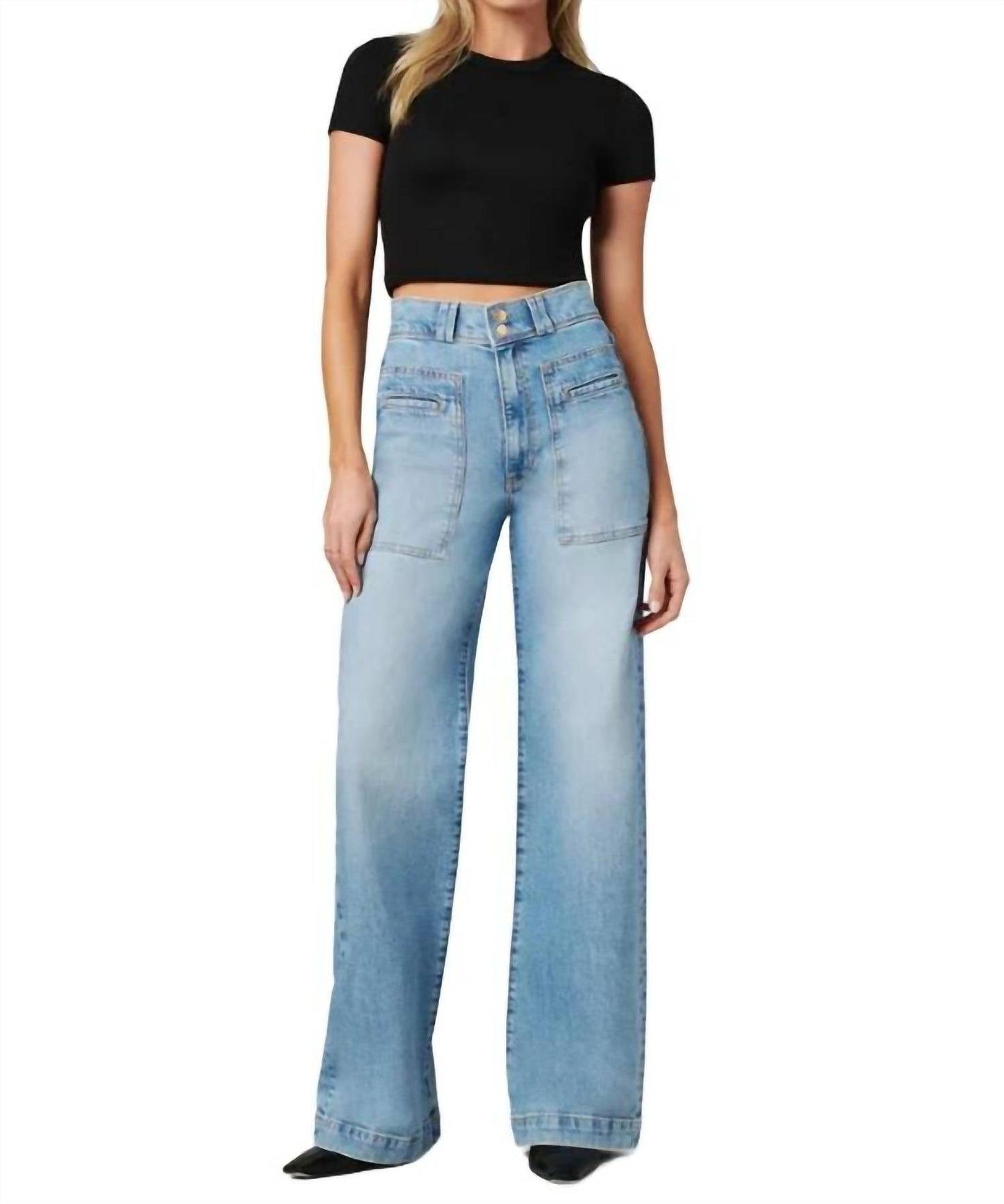 Joe'S Jeans - जेन वाइड लेग जीन