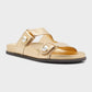 Jimmy Choo - Women's Fayence Metallic Slide