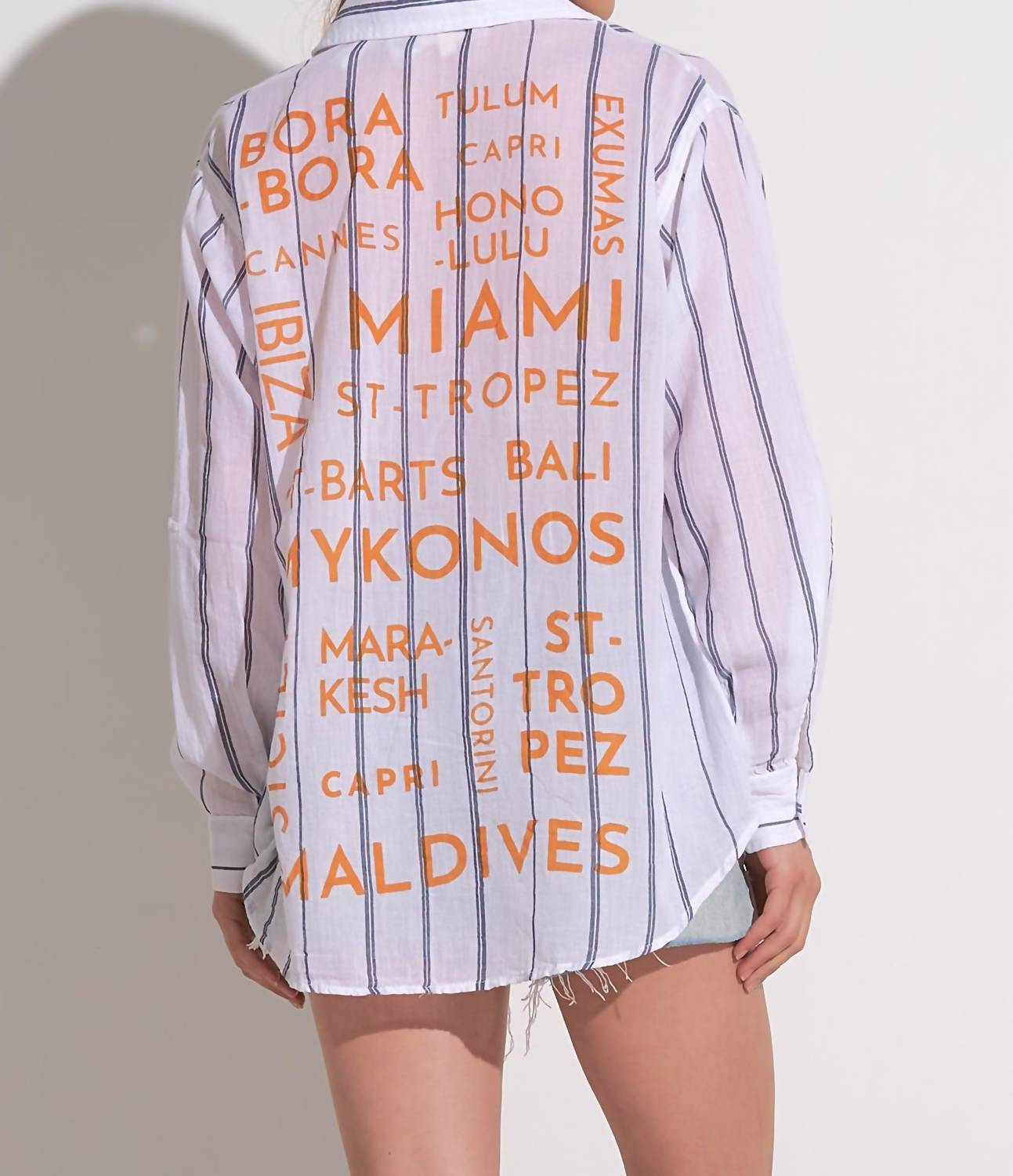 Elan - Striped Destination Cover Up