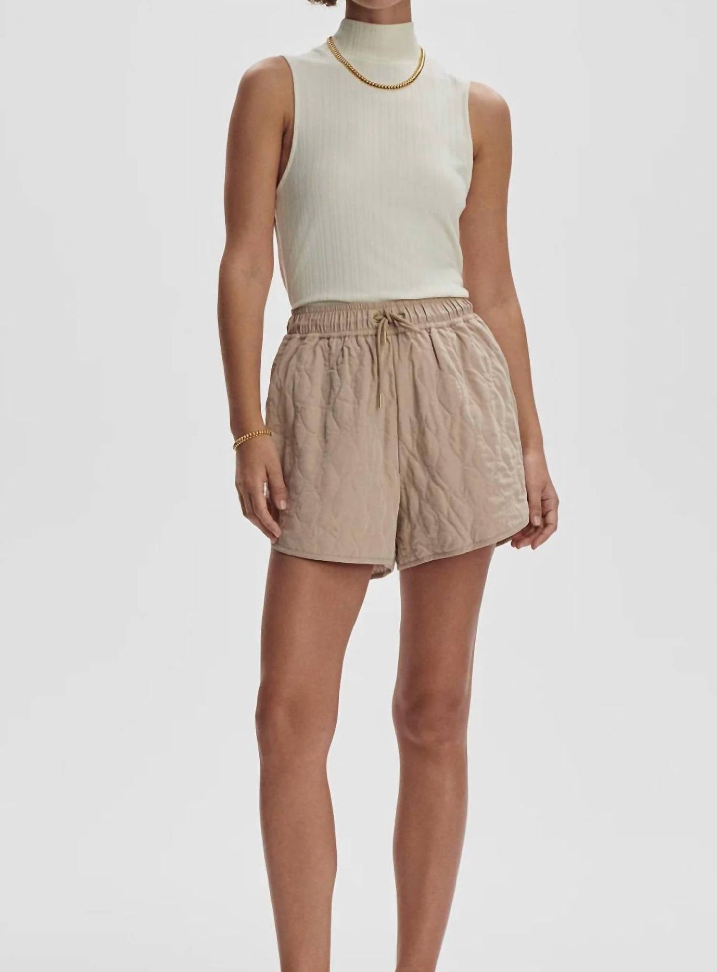 Varley - Catrine Quilted Shorts