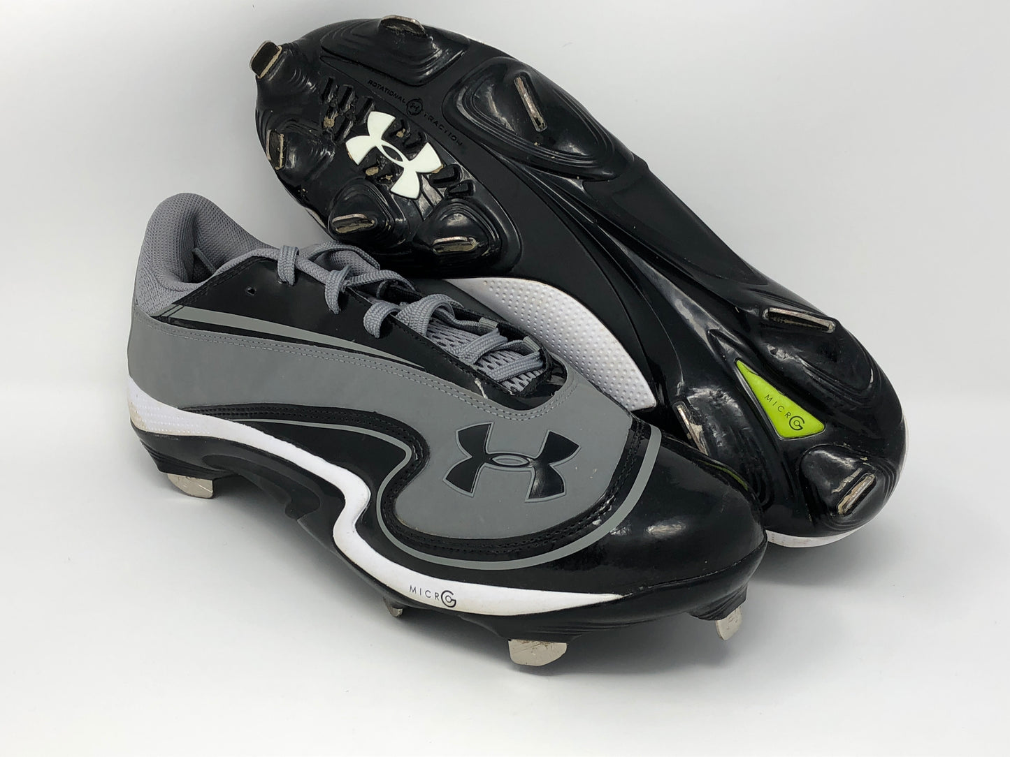 Under Armour Men's Natural Iii Low Shoes Black Size 14 D Us