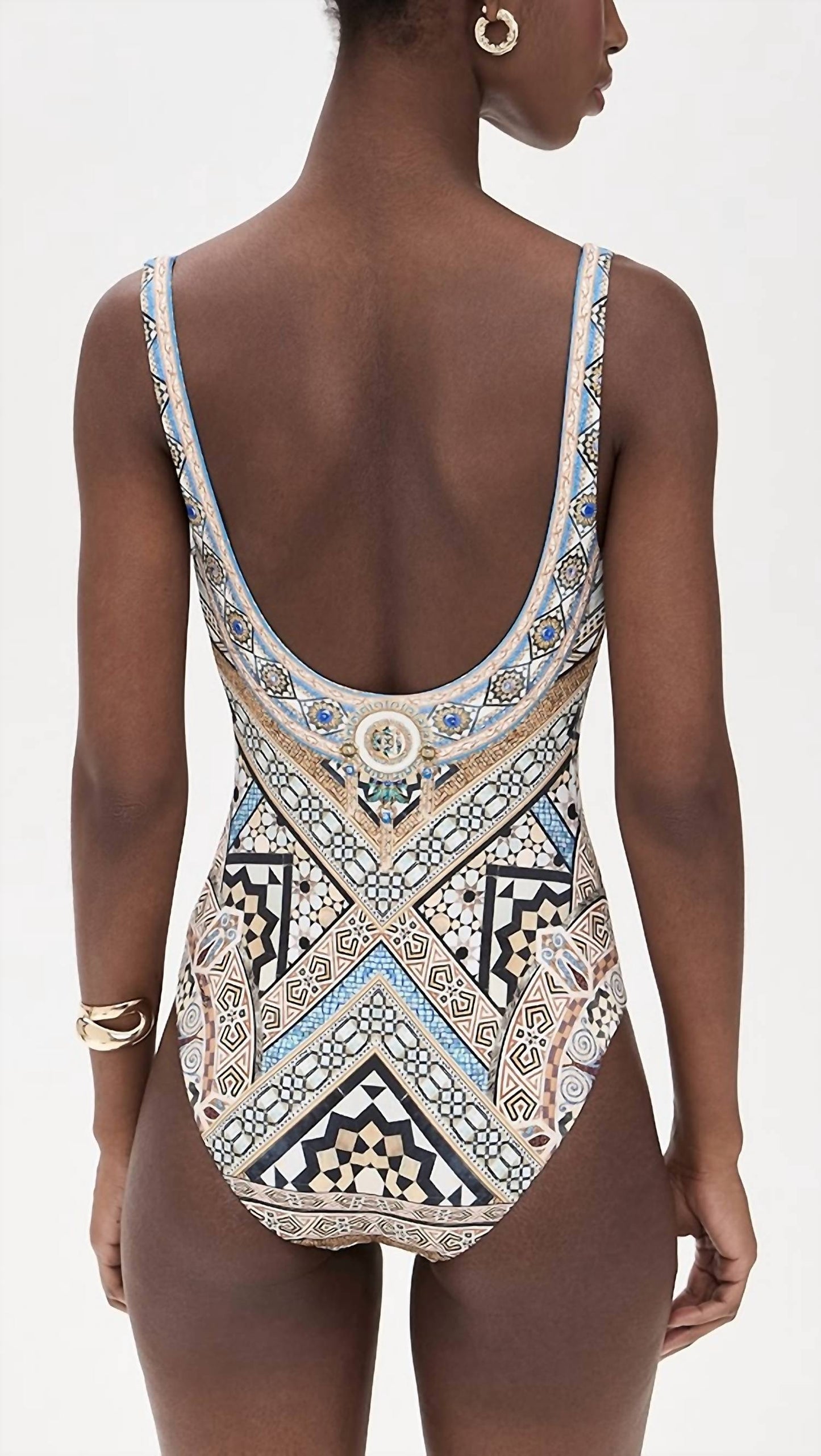 Camilla - Underwire Square Neck One Piece Swimsuit