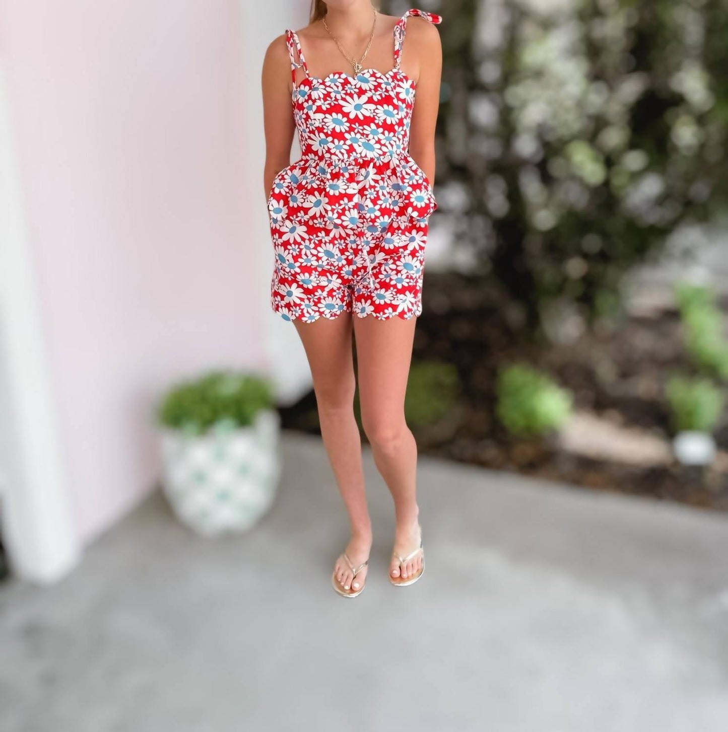 Entro - Women's Star Spangled Blooms Shorts
