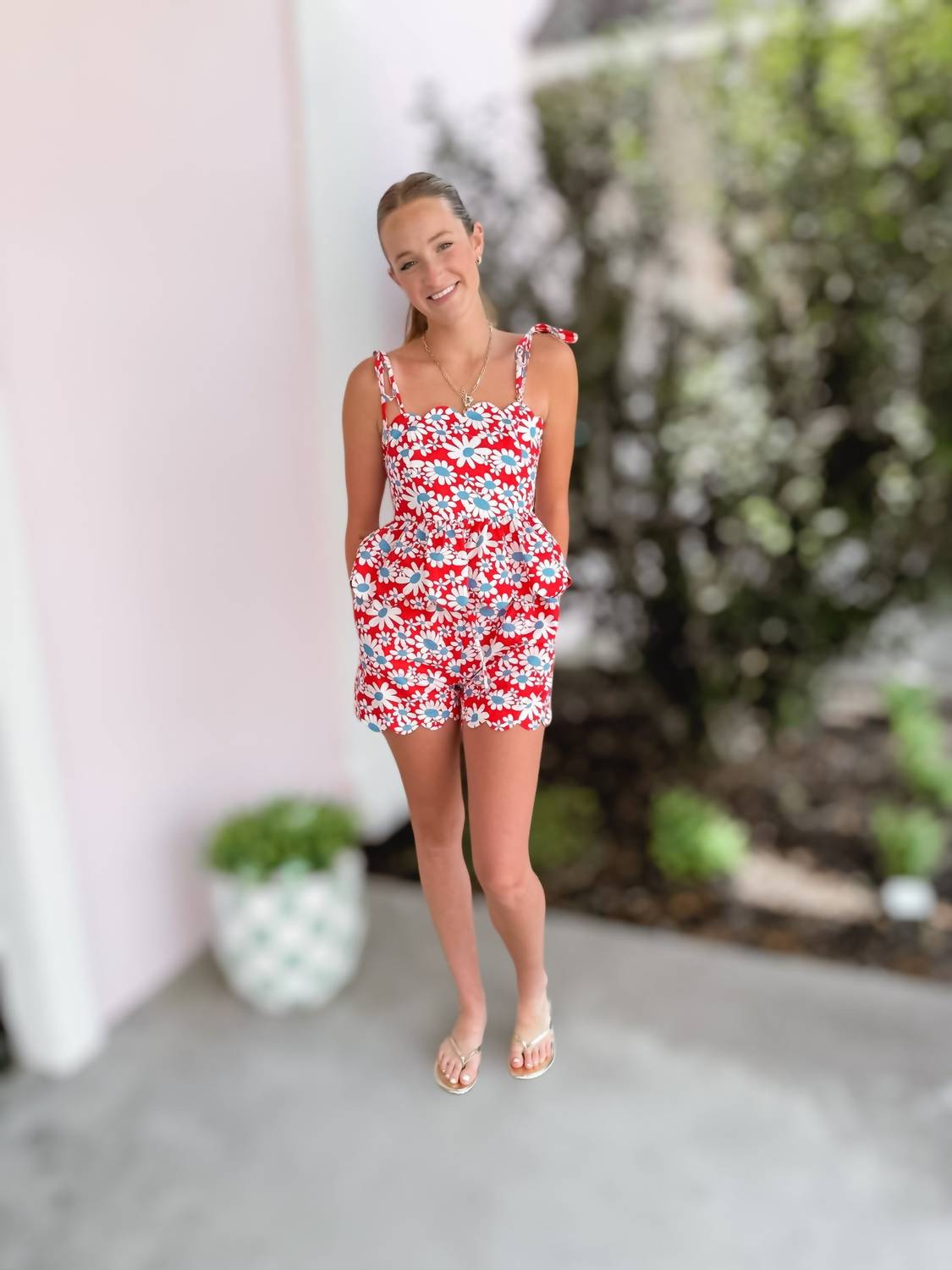 Entro - Women's Star Spangled Blooms Shorts