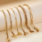Eklexic - Women's Micro Link Curb Chain Bracelet