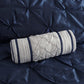 7 Piece Tufted Comforter Set Navy Queen