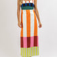 1 Fashion - Satya Striped Midi Dress