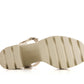 Andrea - Women's Ankle Strap Serrated Sole Heeled Sandals
