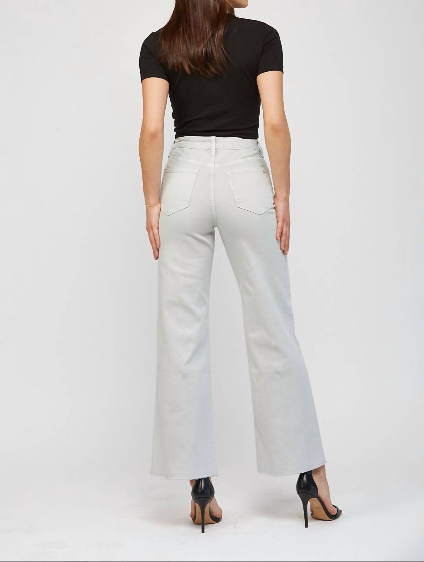 मिका डेनिम - गैब्रिएला सुपर हाई राइज़ वाइड लेग जीन्स