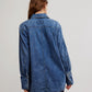 Free People - After Hours Denim Top