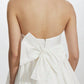 Amsale - Taffeta Strapless Babydoll Wedding Dress