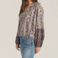 Dylan - Talia Printed Long Sleeve Blouse