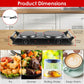 1800w Electric Double Burner Portable Infrared Hot Plate