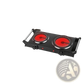 1800w Electric Double Burner Portable Infrared Hot Plate