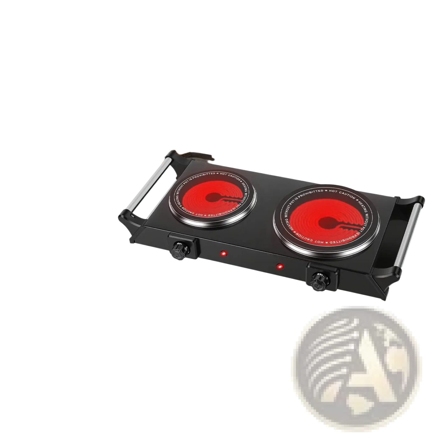 1800w Electric Double Burner Portable Infrared Hot Plate