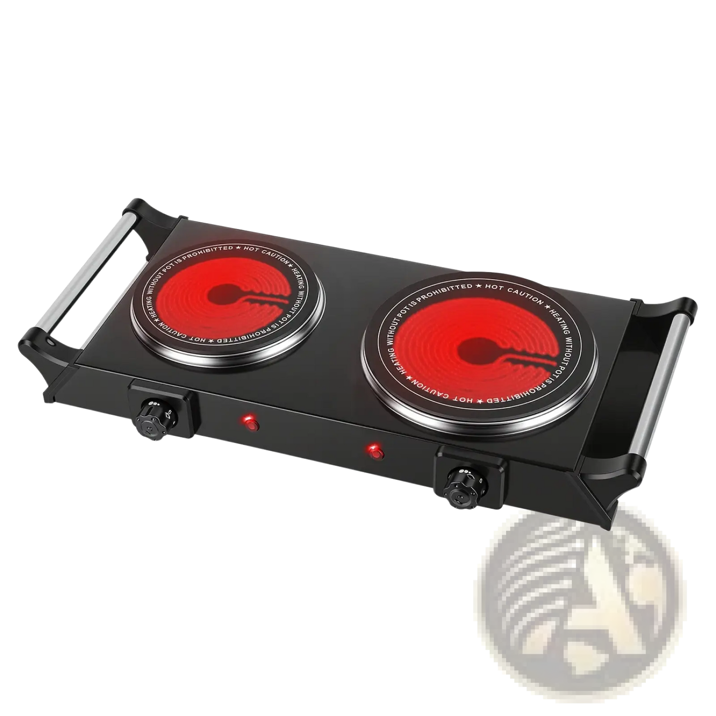 1800w Electric Double Burner Portable Infrared Hot Plate