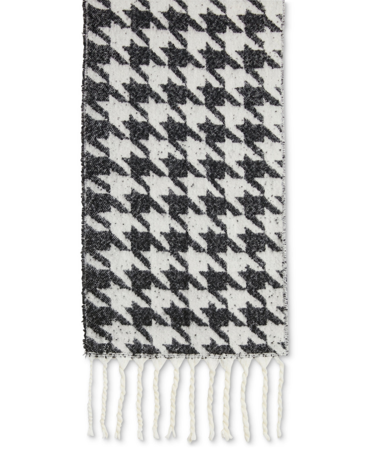 dkny-women-s-black-cream-oversized-houndstooth-blanket-wrap-scarf-o-s