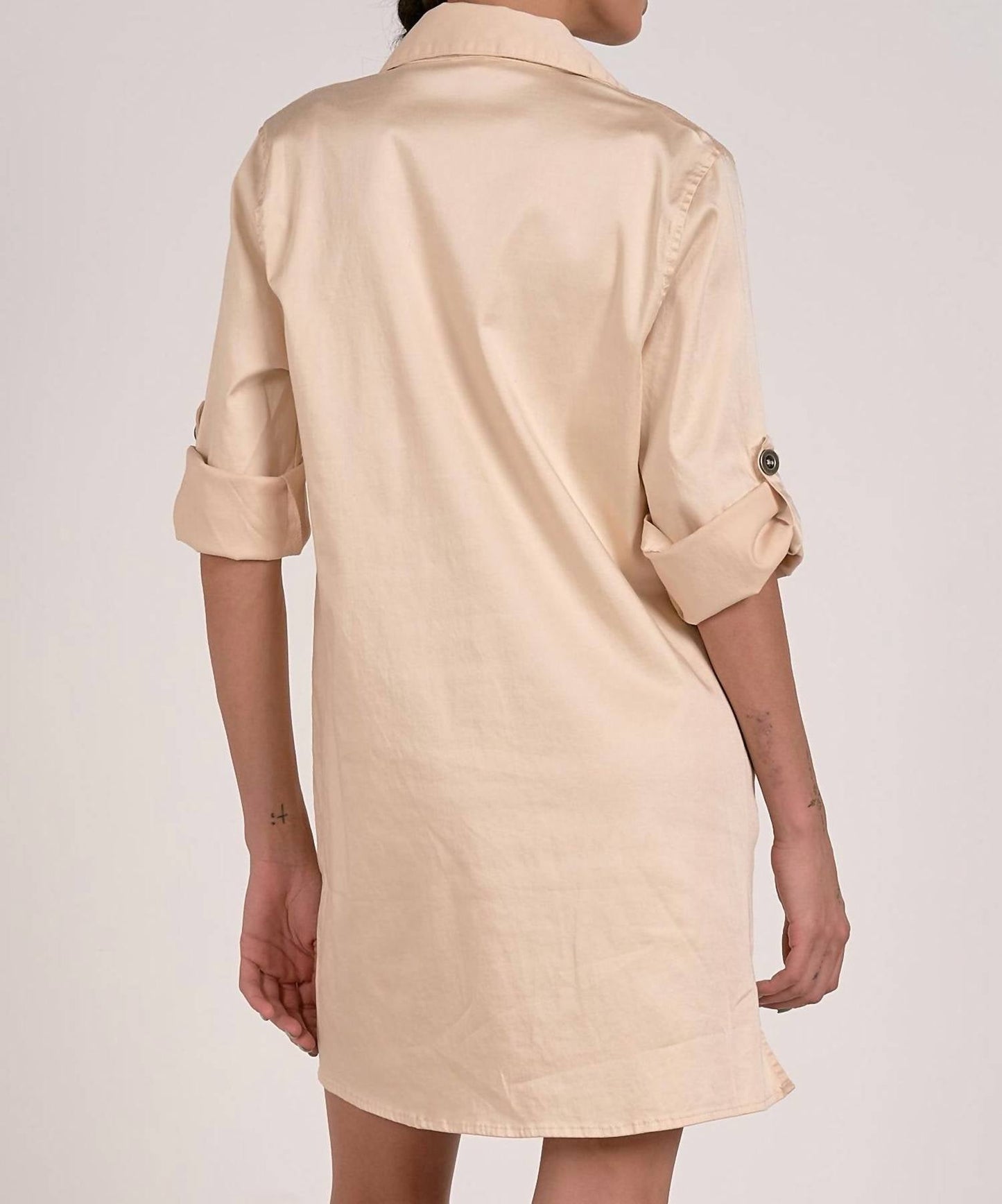 Elan - Stone Shirt Dress