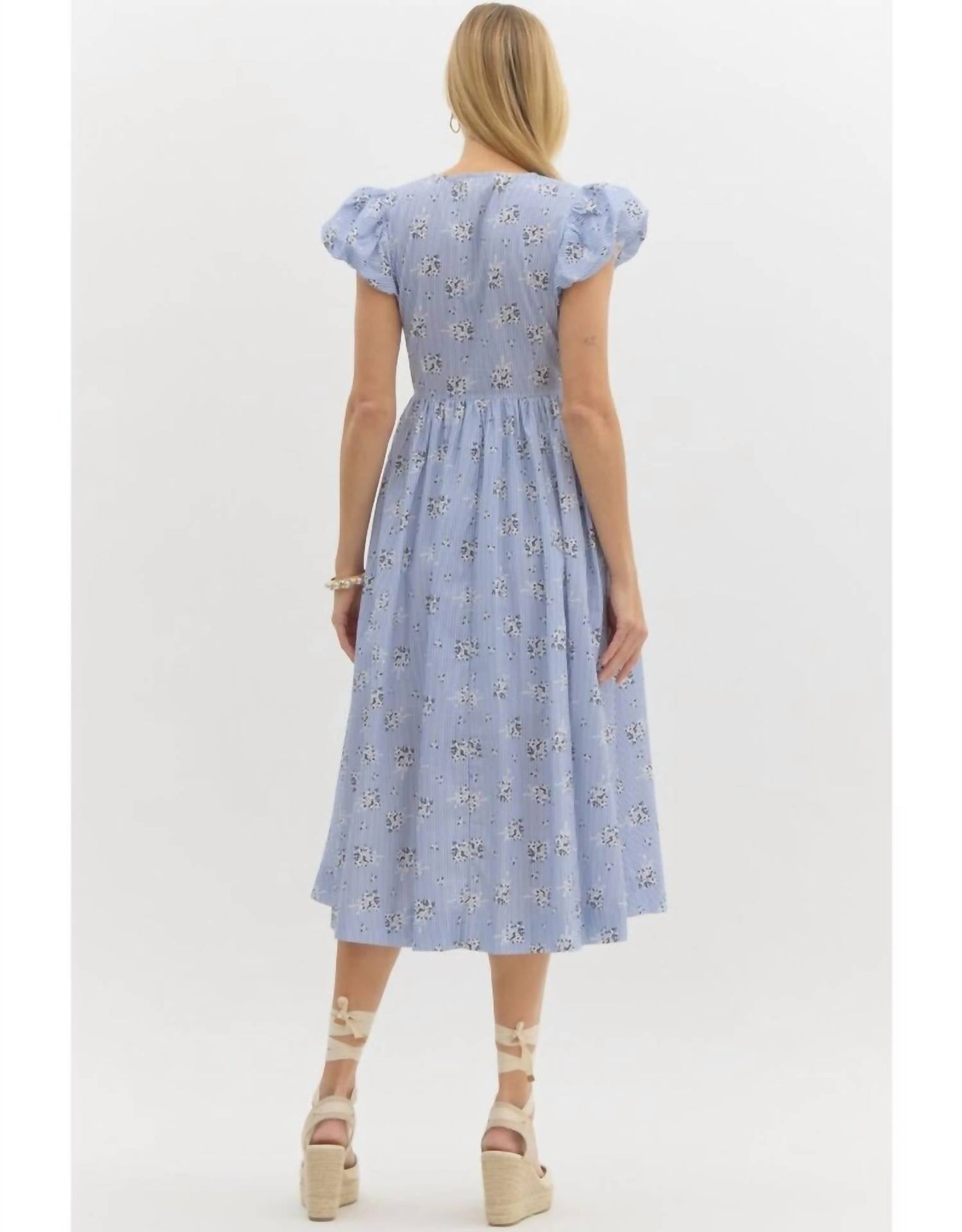 Entro - Betsy Floral Midi Dress