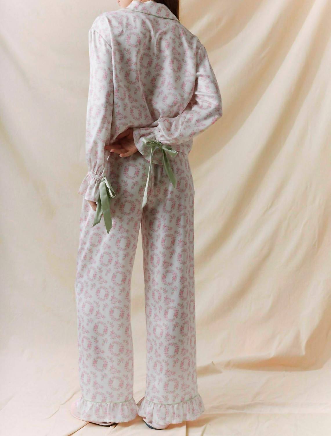 Peach Love - Blossom Bash Silky Pajama