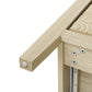 3 Drawer Cabinet - Natural Wood Finish