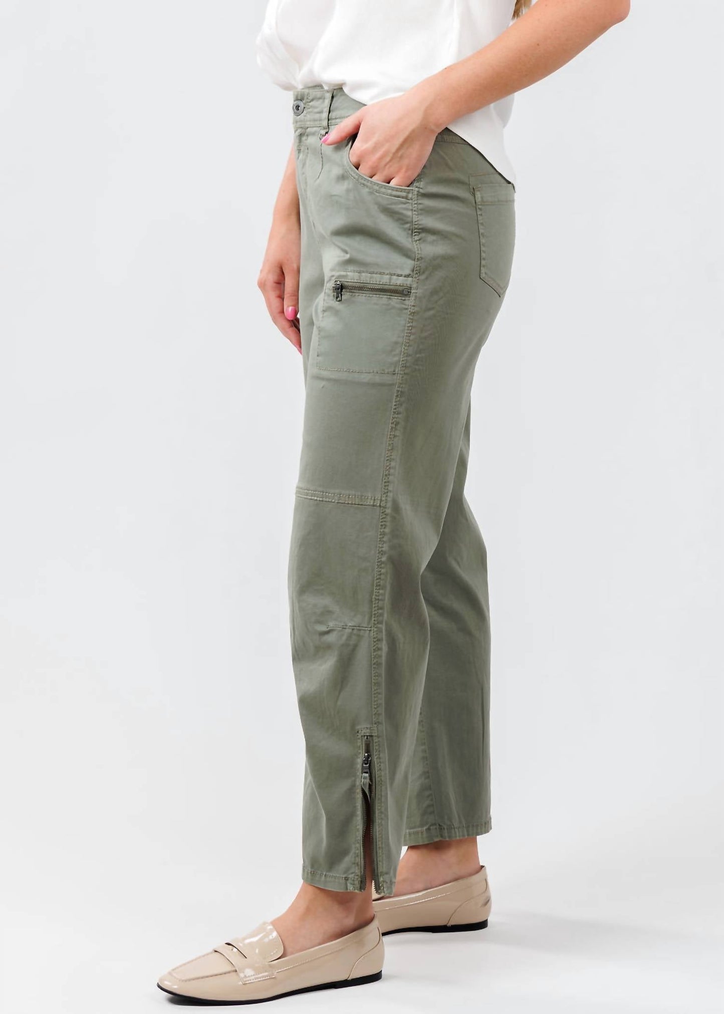 Marrakech - Cyprus Cropped Pants