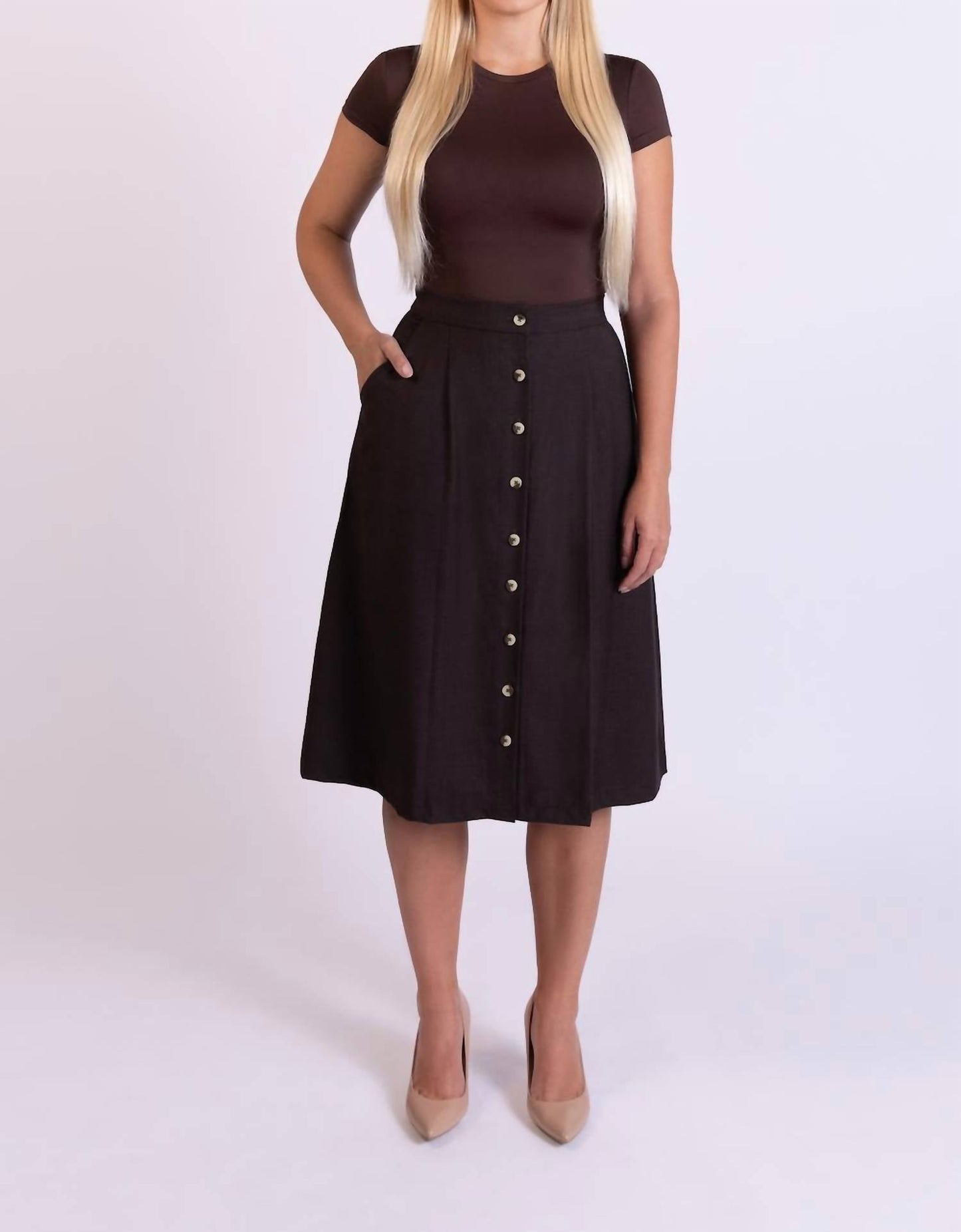 Aam - The Wool Midi Skirt