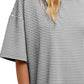 Anniewear - Knit T-shirt Mini Dress