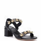 AGL Maila Studded Sandal in Black Size 9