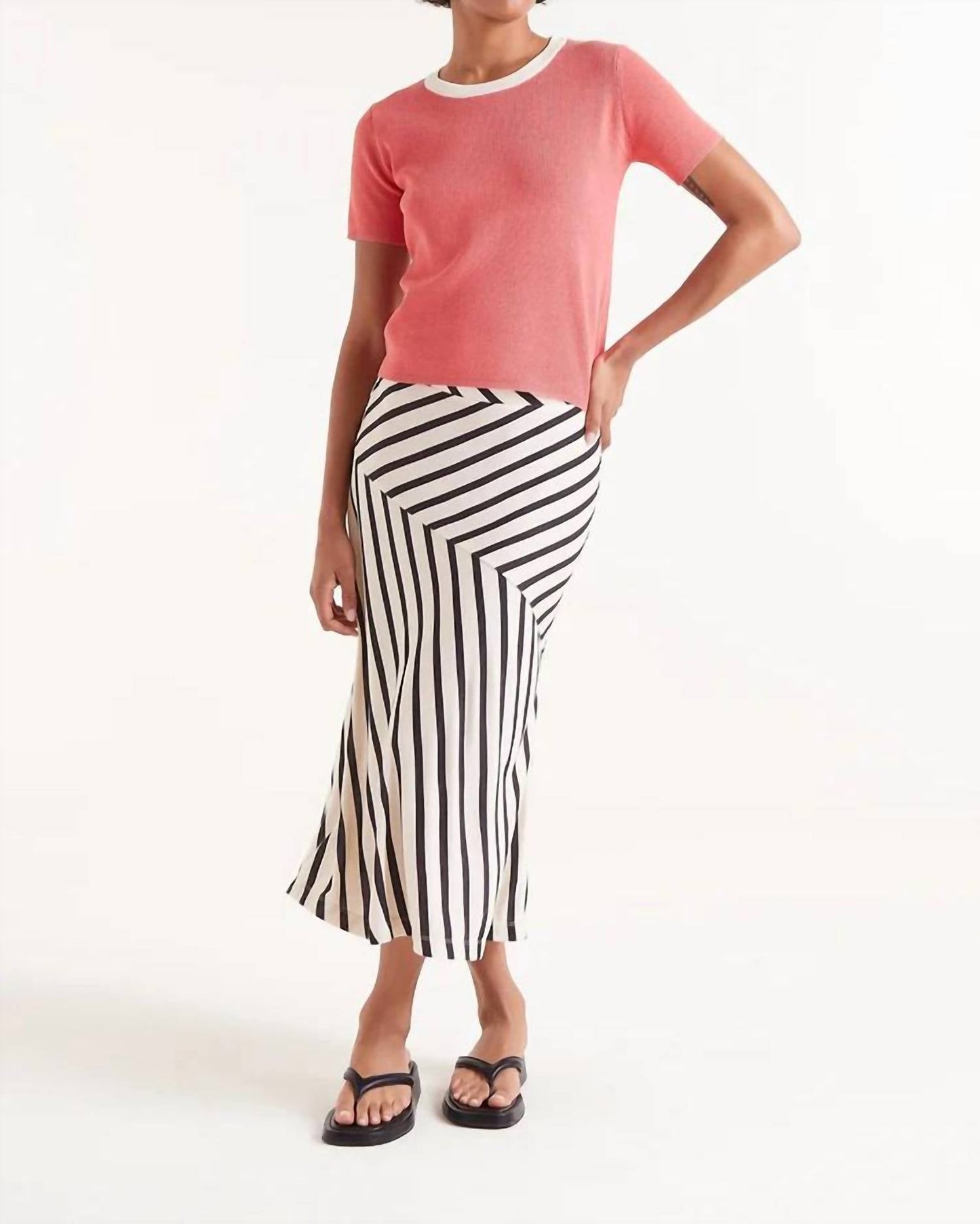Compania Fantastica - SHORT SLEEVE KNIT TOP