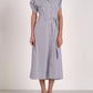 एलन - स्ट्राइप मिडी ड्रेस