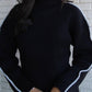 Elan - Contrast Stitch Sweater