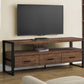 TV Stand Console Media Entertainment Center with Storage Drawers