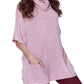 French Kyss - Harper Kashmira Cowl Neck Poncho