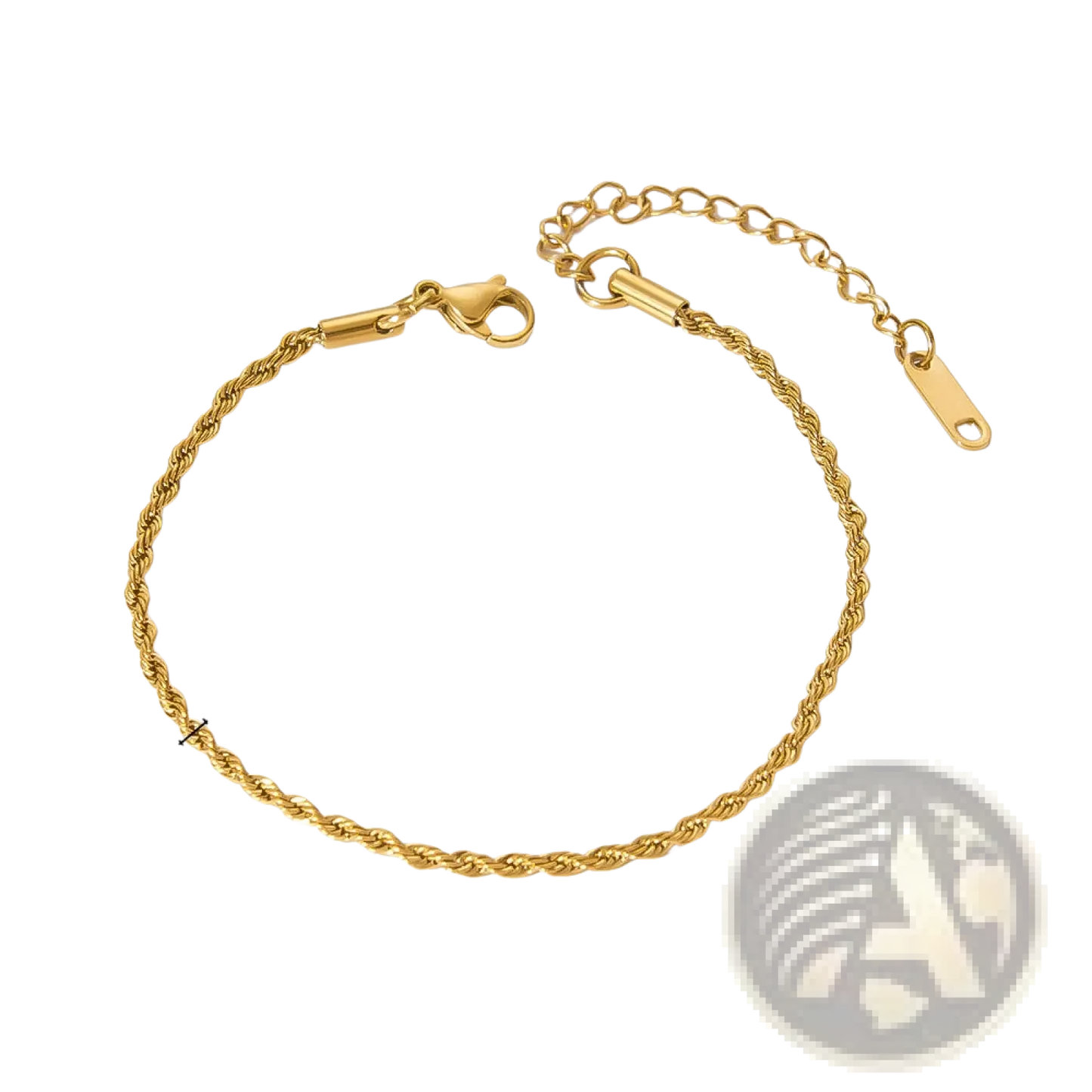 18k Gold Pvd Plated Stainless Steel Chain Link Bracelet