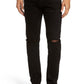 FRAME L'Homme Skinny Fit Jeans in Noir Slits , Size 33