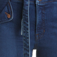 Veronica Beard Giselle High Waist Slim Flare Jeans in Washed Oxford , Size 24