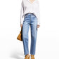 Blake Classic Straight-Leg Jeans Amethyst Size 32