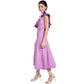 Veronica Beard Women s Orchid Beilla Ruffled-Sleeve Midi-Dress  2