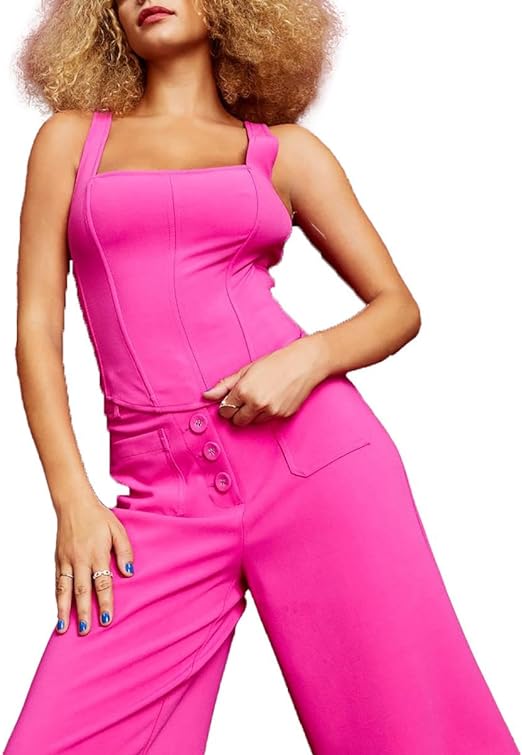 Royalty by Maluma Women's Corset Style Cropped Top Pink Size 6
