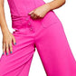 Royalty by Maluma Women's Corset Style Cropped Top Pink Size 6