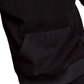 Royalty by Maluma Men's Relaxed Fit Mixed Media Hoodie Black Size XX-Large